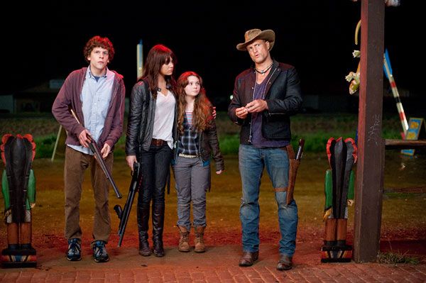 Zombieland movie image Woody Harrelson, Jesse Eisenberg, Abigail Breslin, Emma Stone.jpg